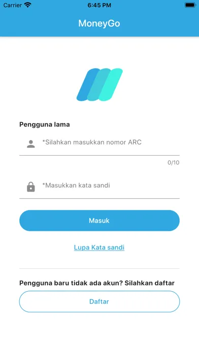 MoneyGo-Titan Fintech Screenshots