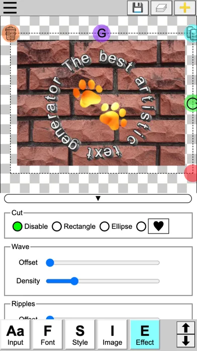 TextArt - Text and photo art Ekran Görüntüleri
