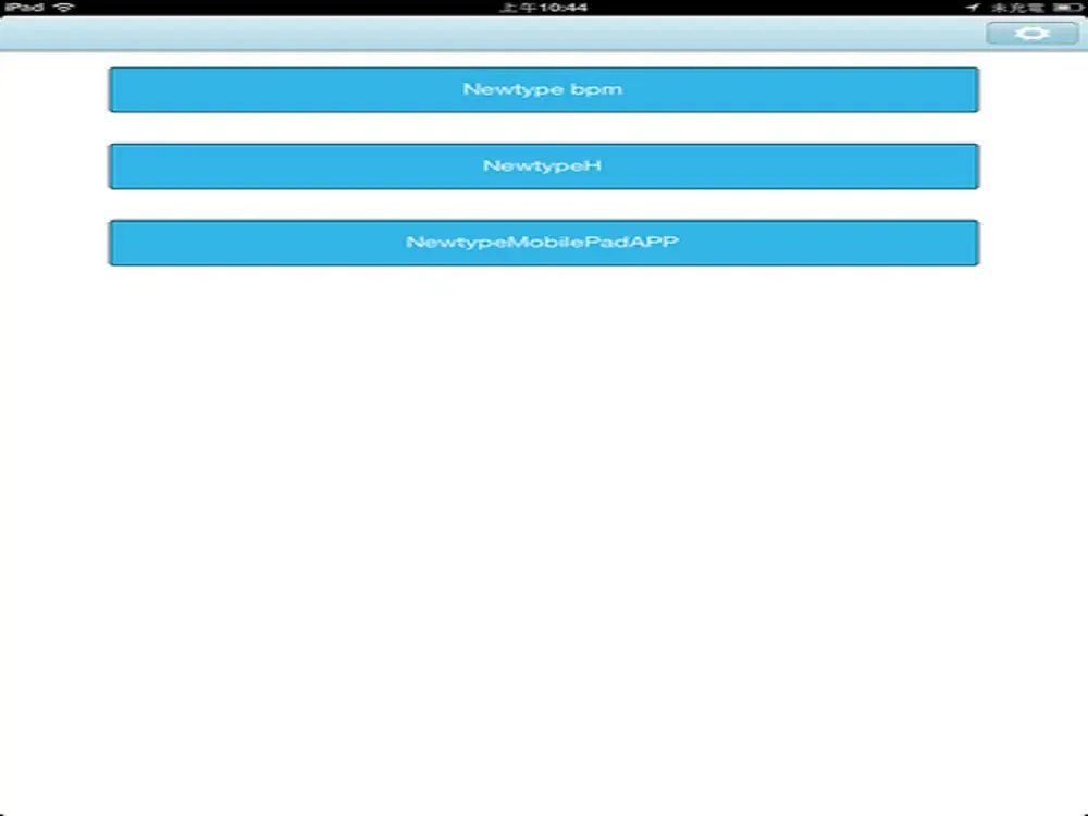 Tangkapan layar FlowMaster Tablet iPad 