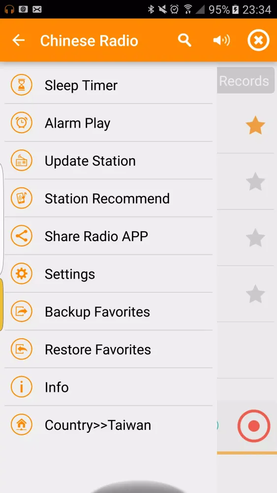 Mandarin Radio, Mandarin Tuner应用截图