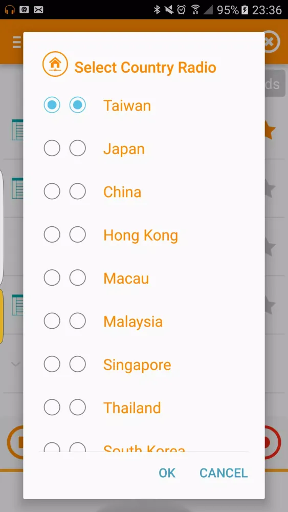 Mandarin Radio, Mandarin Tuner应用截图