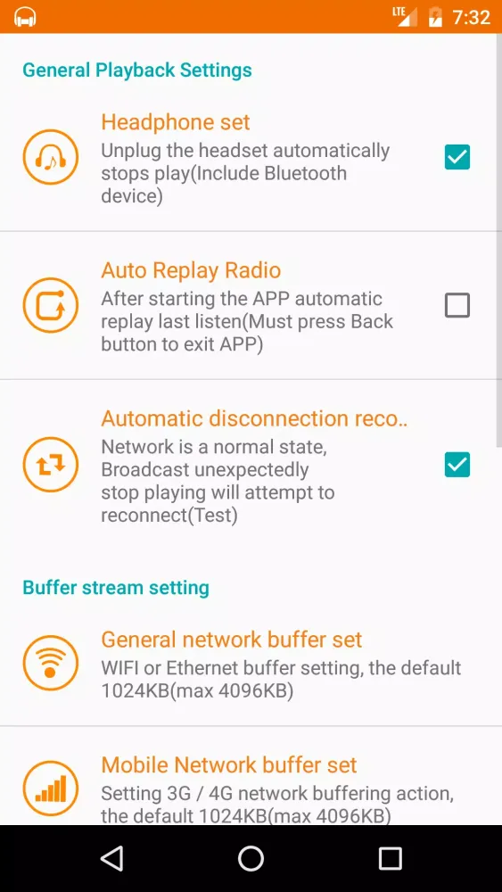 Capturas de pantalla de Singapore Radio, Tuner