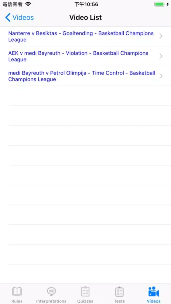 iBasketballRules Screenshots