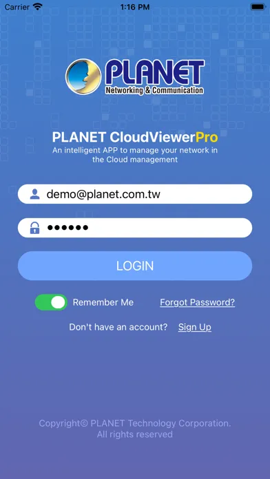 PLANET CloudViewerPro سکرین شاٹس