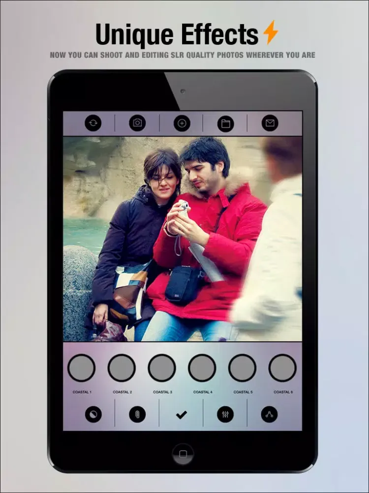 Retro Maker - Photo Editor & Blender : Best Filter Edits Plus Awesome FX iPad  스크린샷