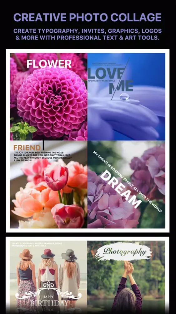 صور Message Card - Add Stickers, Filters & Text
