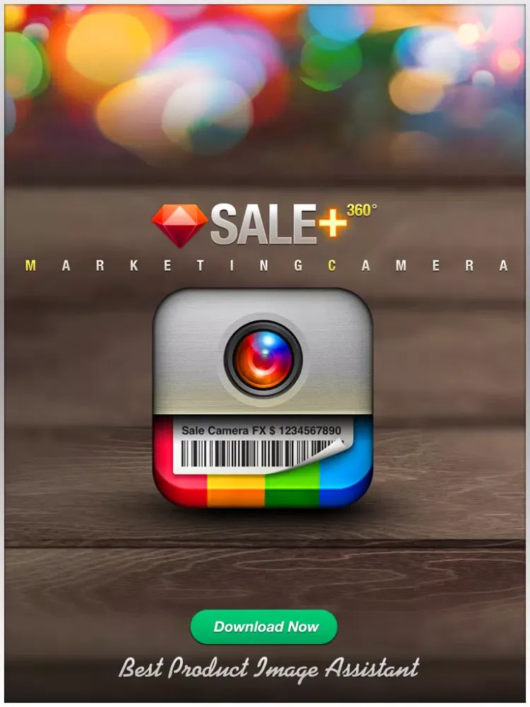 Zrzuty ekranu SALE 360 - marketing camera effects plus photo editor visual creator iPad 