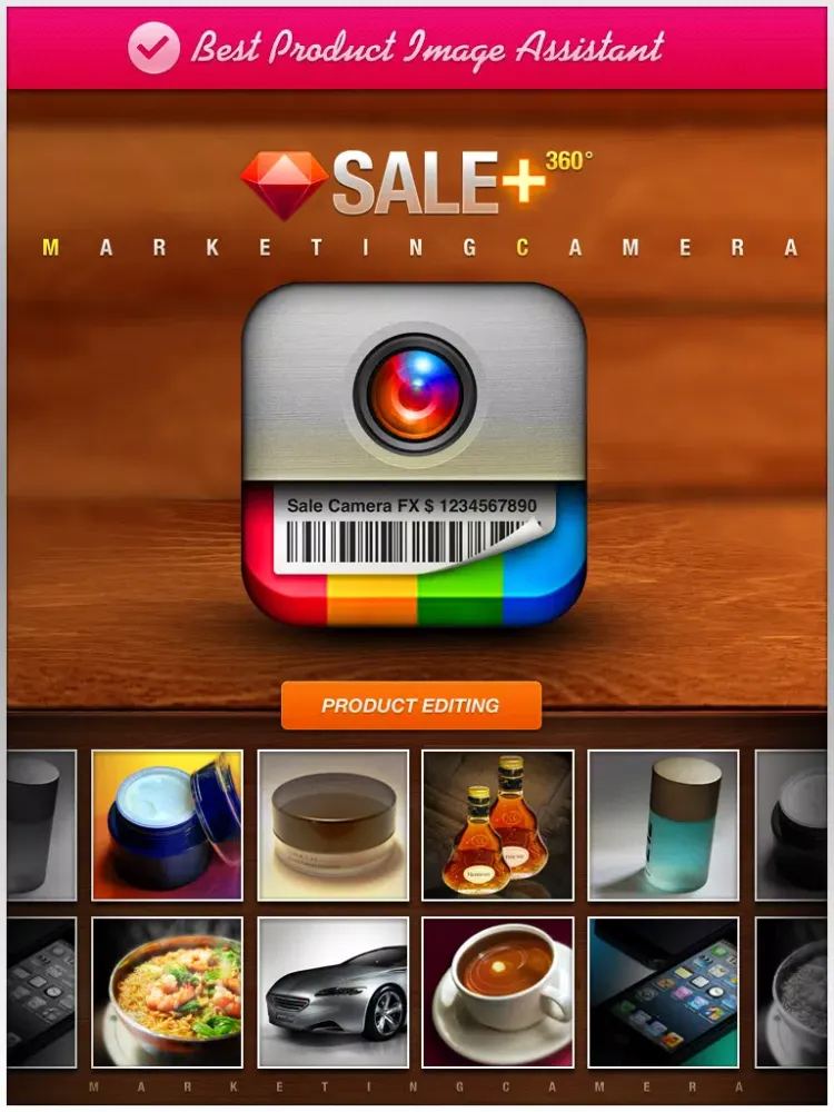 Zrzuty ekranu SALE 360 - marketing camera effects plus photo editor visual creator iPad 