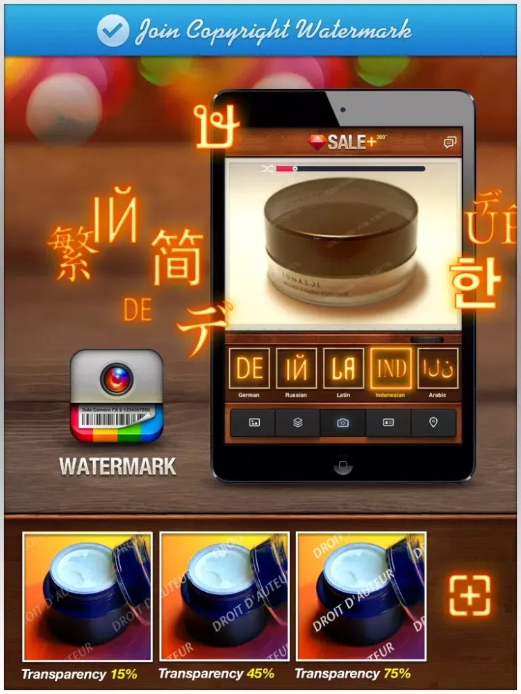 Zrzuty ekranu SALE 360 - marketing camera effects plus photo editor visual creator iPad 