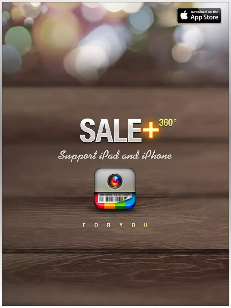 Zrzuty ekranu SALE 360 - marketing camera effects plus photo editor visual creator iPad 