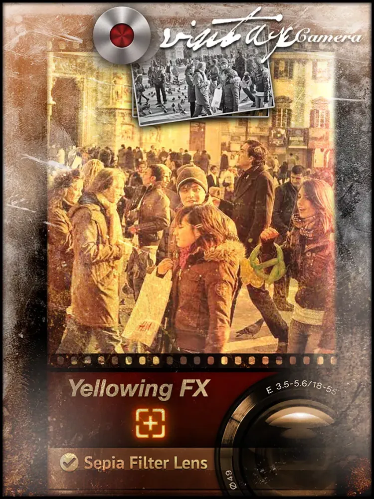 8mm Cam 360 Pro - Photo Editor and Vintage & Retro 8mm Camera Filters Effects iPad  Screenshots