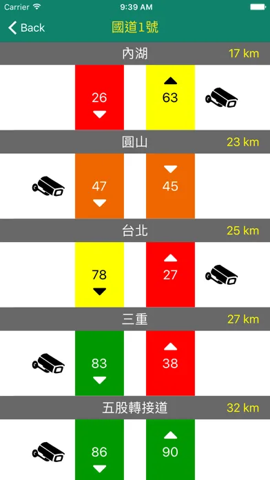 國道即時路況 - 高速公路即時影像 Ekran Görüntüleri