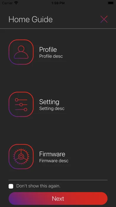 ภาพหน้าจอของ WE_Dashboard