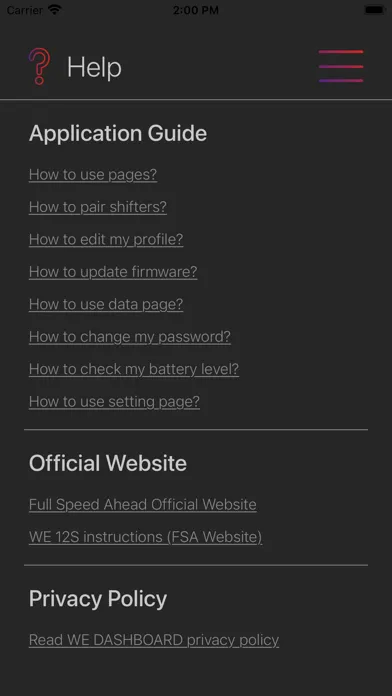ภาพหน้าจอของ WE_Dashboard