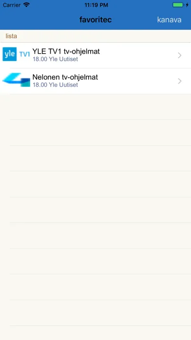 Suomalaiset TV-ohjelmat Screenshots