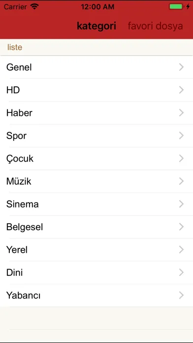 türkiye televizyon listeleri Ekran Görüntüleri