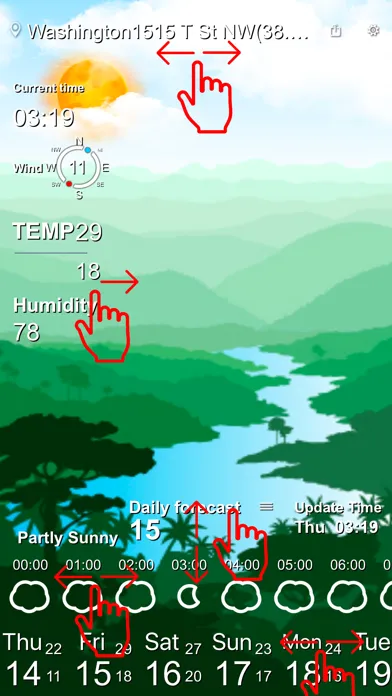 Tangkapan skrin Radar Weather - Rain Forecast