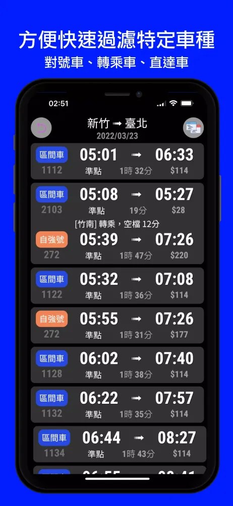 火車時刻表：台灣下一班火車時刻表 স্ক্রিনশট