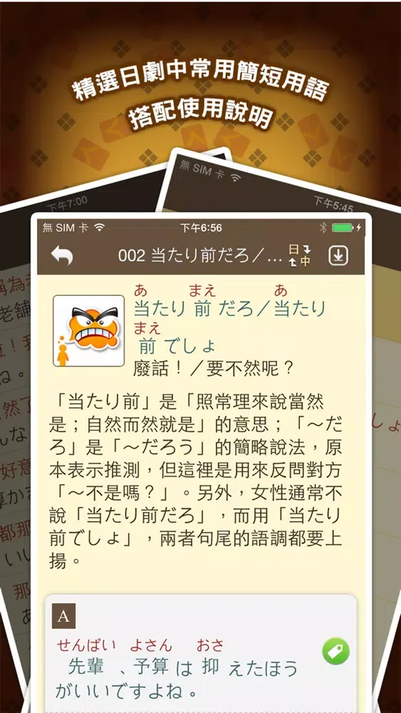 Capturas de pantalla de LTTC日語開口溜專業版, 正體中文版