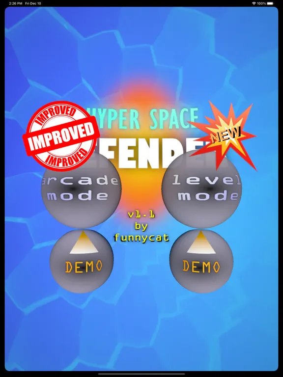 Hyper Space Defender iPad 应用截图