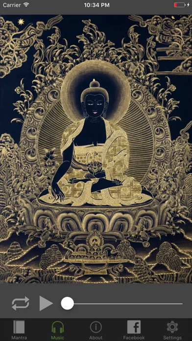 Ảnh chụp màn hình của Medicine Buddha Dharani
