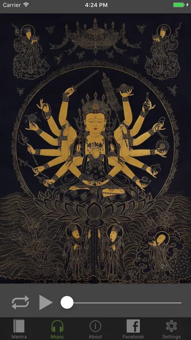 Tangkapan layar Cundi Dharani
