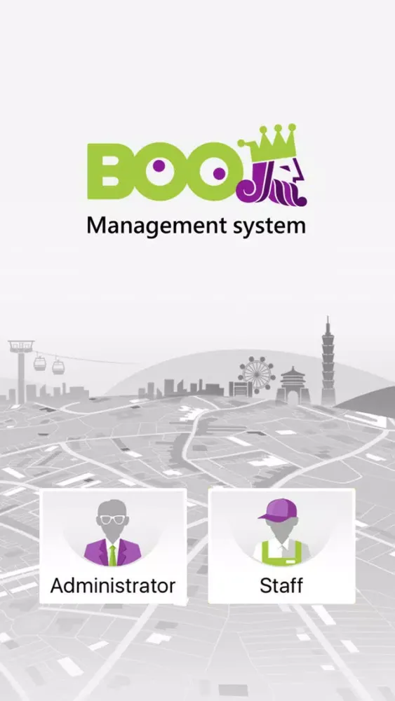 Capturas de tela do Boo King Management System