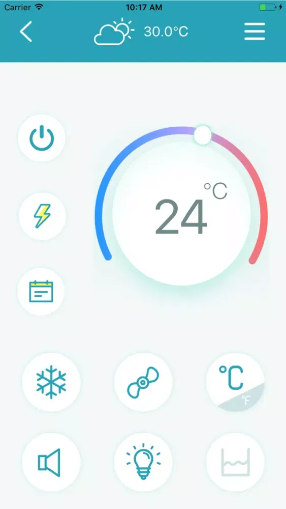 NWT Smart Appliance Screenshots