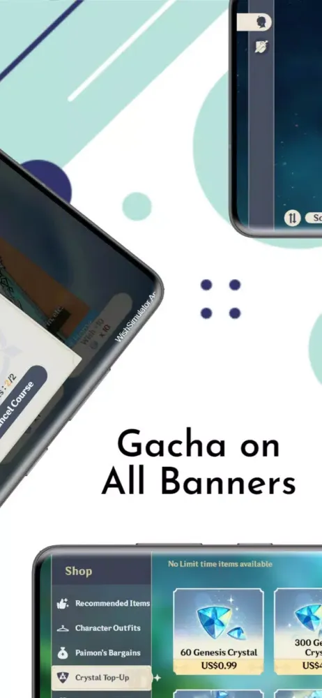 Capturas de pantalla de WishSimulator.App