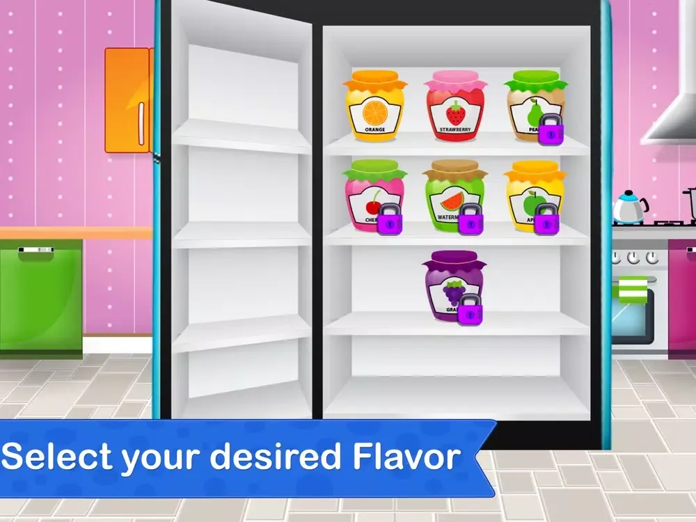 Rainbow Ice Cream Cone Maker iPad 应用截图