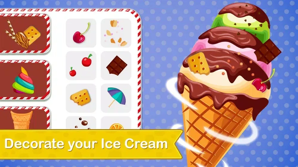 Rainbow Ice Cream Cone Maker应用截图