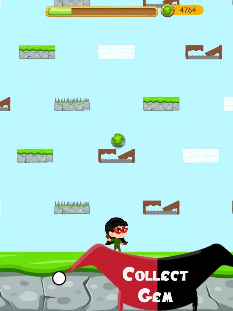 Скриншоты Superhero Jump Gem Adventure iPad 