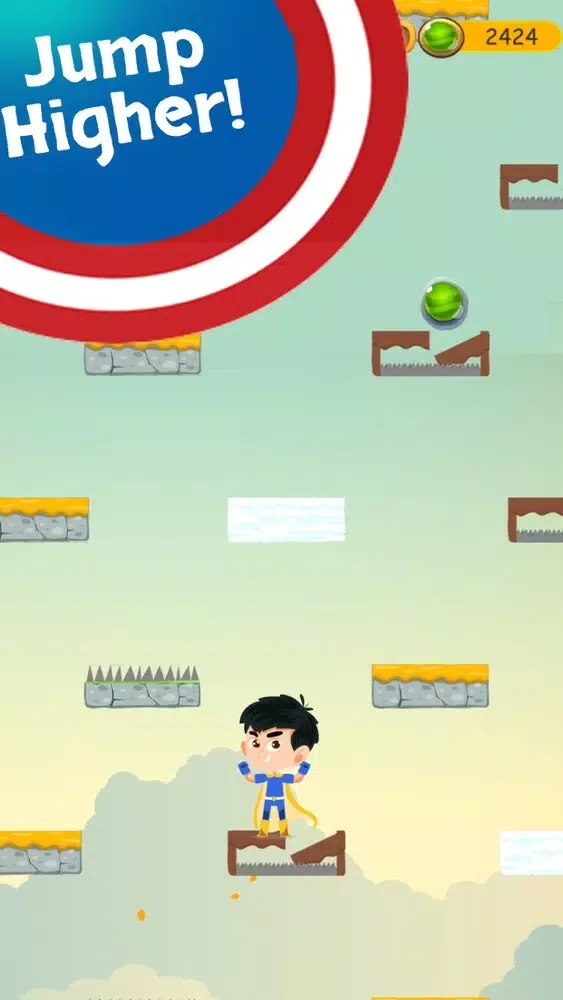 Скриншоты Superhero Jump Gem Adventure
