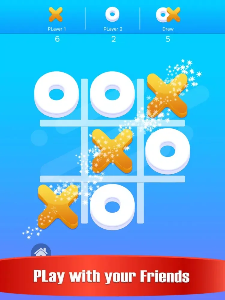 Tic Tac Toe Legend Board Game iPad Screenshots