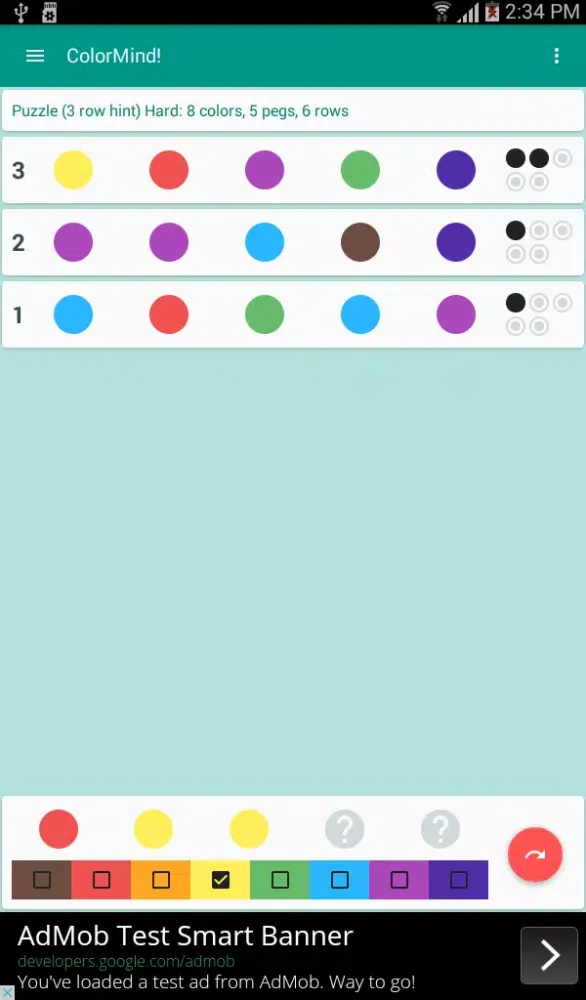 Capturas de pantalla de ColorMind!