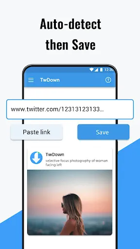 Captures d'écran de Video Downloader for Twitter