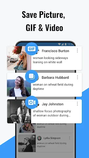 Captures d'écran de Video Downloader for Twitter