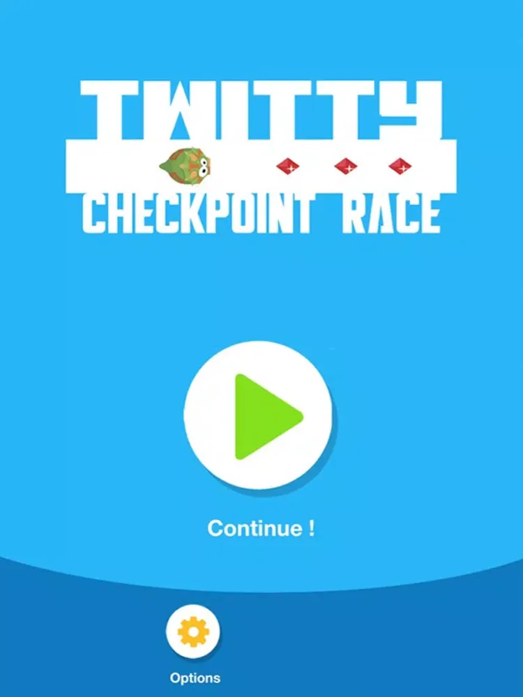 Zrzuty ekranu Twitty Checkpoint Race iPad 