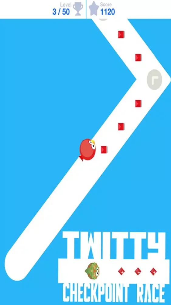 Zrzuty ekranu Twitty Checkpoint Race