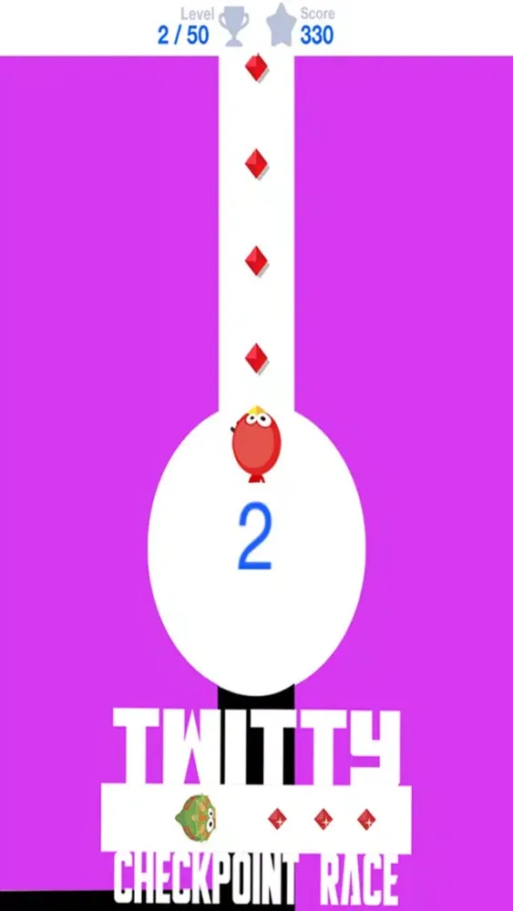 Zrzuty ekranu Twitty Checkpoint Race