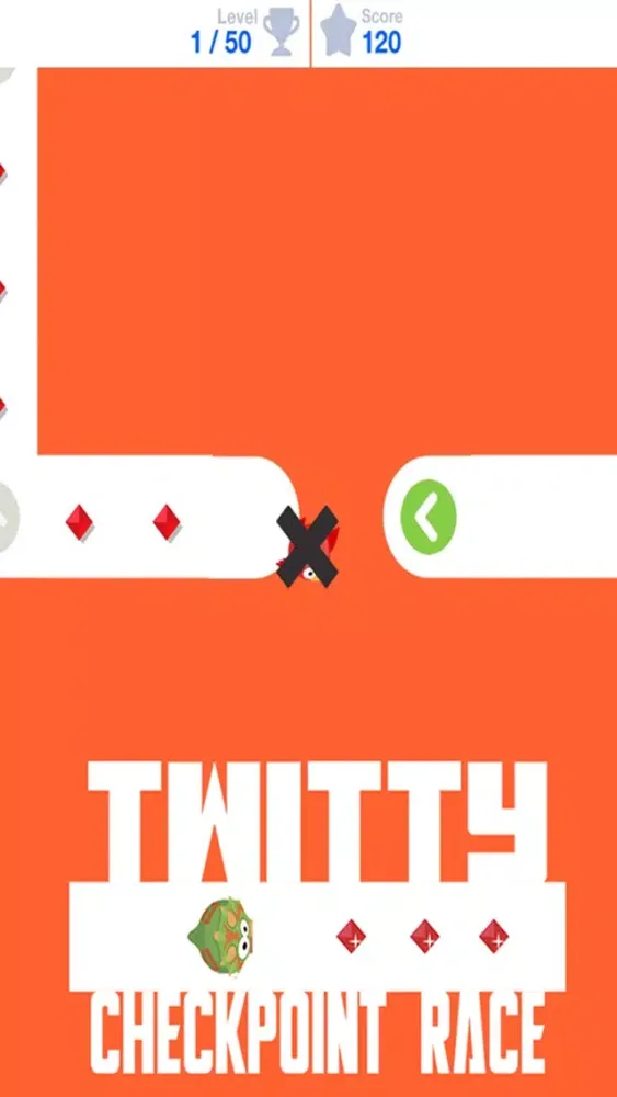 Zrzuty ekranu Twitty Checkpoint Race