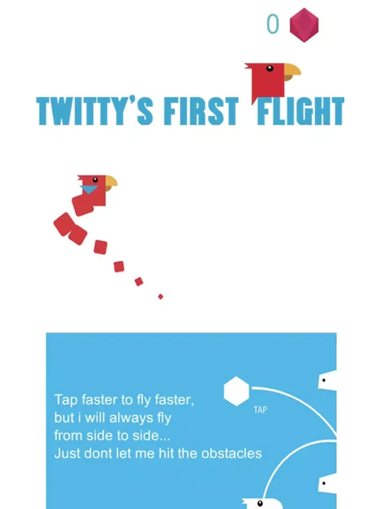 Twitty's First Flight - Free birds endless arcade Game iPad  Screenshots