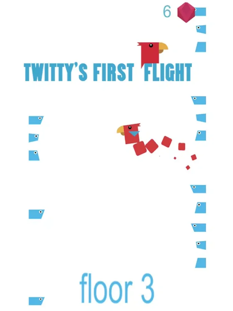 Twitty's First Flight - Free birds endless arcade Game iPad  Screenshots