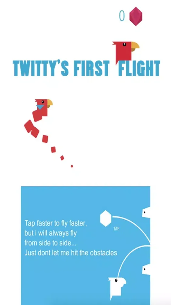 Twitty's First Flight - Free birds endless arcade Game Screenshots
