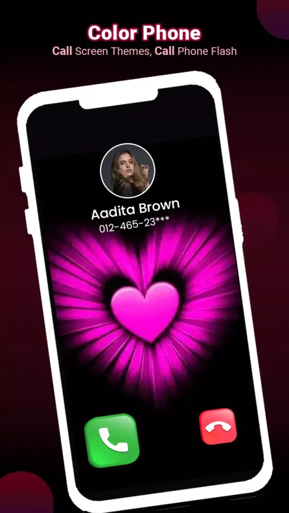 Color Phone - Call Screen Themes, Call Phone Flash स्क्रीनशॉट