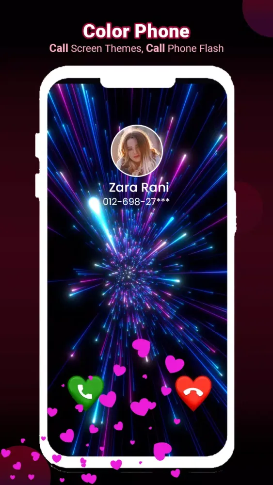Color Phone - Call Screen Themes, Call Phone Flash स्क्रीनशॉट