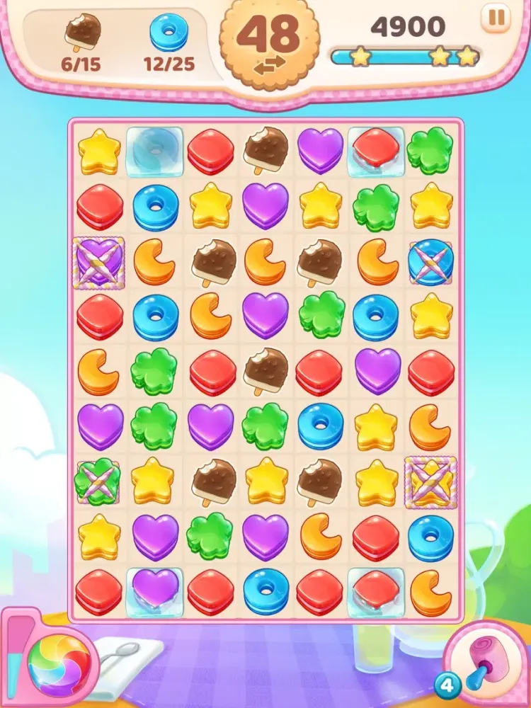 Скриншоты Cookie Rush - Match Adventure iPad 