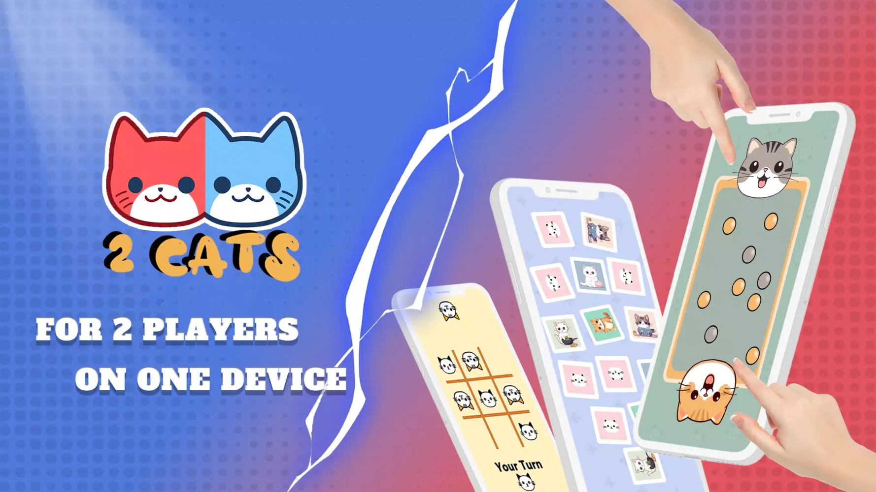 Two Cats: 2 Player Games应用截图
