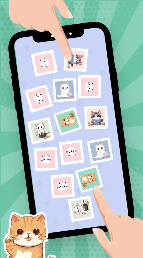 Two Cats: 2 Player Games应用截图