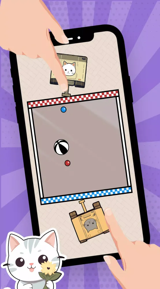 Two Cats: 2 Player Games应用截图